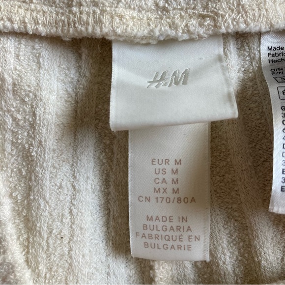 New H&M Womens Wide Leg Pants Size Medium - Picture 4 of 6